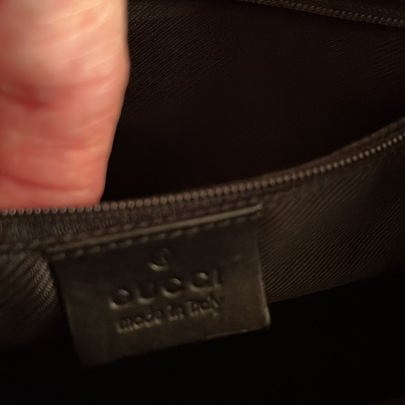 Vintage black monogram gucci bag, well kept , hardly used in excellent condition - Picture 8 of 11